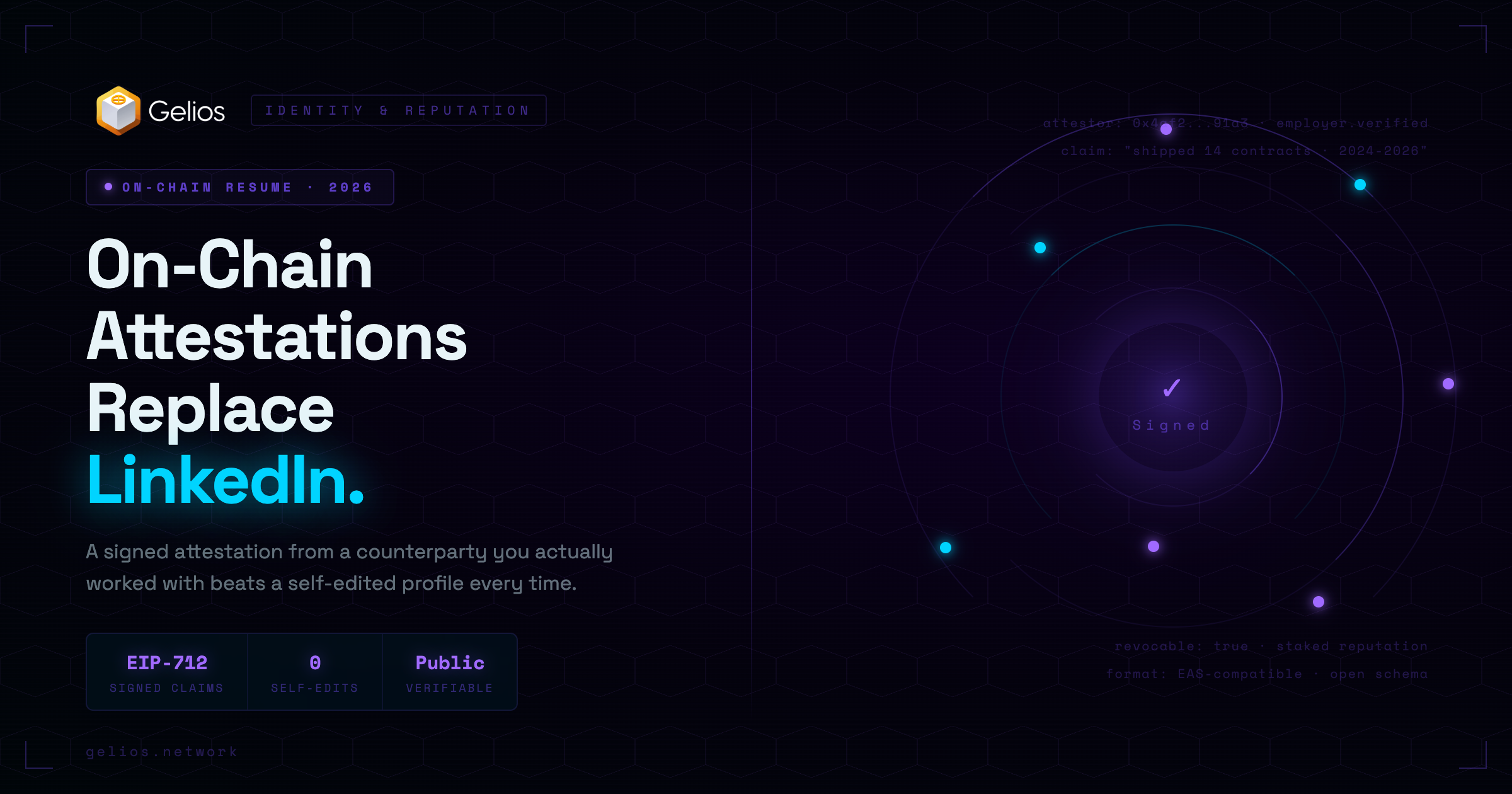 On-Chain Attestations Replace LinkedIn.